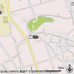 岡山県総社市三輪461周辺の地図