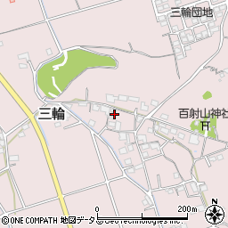 岡山県総社市三輪1368周辺の地図
