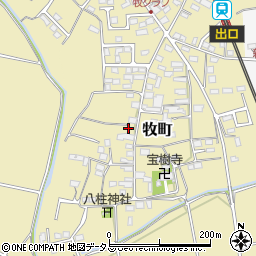 三重県津市牧町290周辺の地図