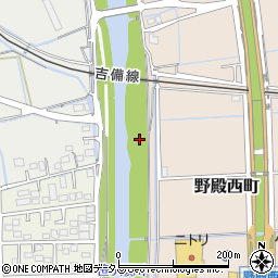 笹ケ瀬川周辺の地図
