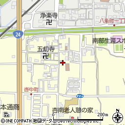 奈良県奈良市杏町402周辺の地図