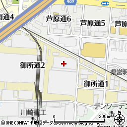 Ｋａｗａｓａｋｉ　兵庫工場周辺の地図