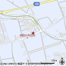 岡山県総社市宿1279-13周辺の地図