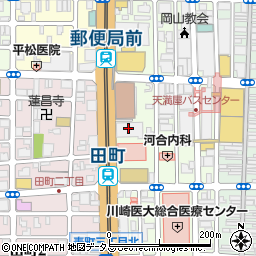 エヌ・ティ・ティ労働組合岡山分会周辺の地図