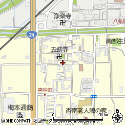 奈良県奈良市杏町316周辺の地図