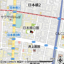 日本橋公園周辺の地図