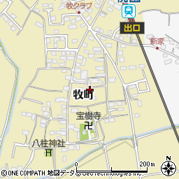三重県津市牧町337周辺の地図