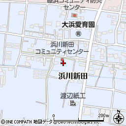 静岡県掛川市浜川新田319周辺の地図