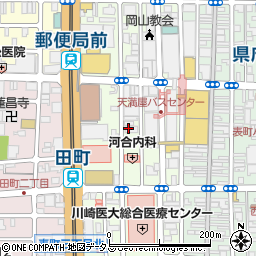 おくむら大腸肛門クリニック周辺の地図