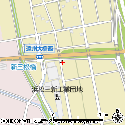 静岡県浜松市中央区三新町555周辺の地図