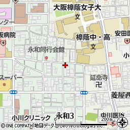 株式会社アイリンク小阪オフィス周辺の地図