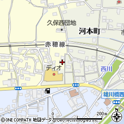 岡山県岡山市東区久保70周辺の地図