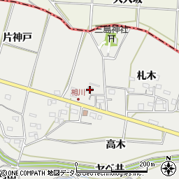 愛知県田原市相川町御嶽32周辺の地図