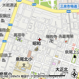 株式会社博多屋　大阪営業所周辺の地図