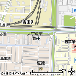 朱竹工芸社周辺の地図