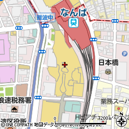 神戸元町ドリア なんばパークス店周辺の地図