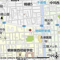 民衆沸教観音寺周辺の地図