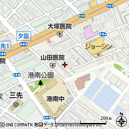 ネグロス電工大阪営業所周辺の地図