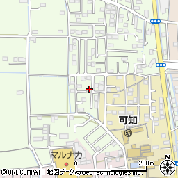 岡山県岡山市東区中川町357周辺の地図