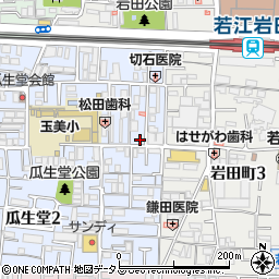 福田漢方薬局周辺の地図