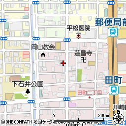 カラオケバンバン BanBan 岡山田町店周辺の地図