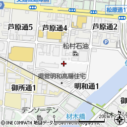 兵庫県神戸市兵庫区明和通周辺の地図