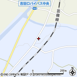 広島県安芸高田市甲田町上小原1206周辺の地図