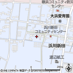 静岡県掛川市浜川新田301周辺の地図
