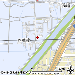 岡山県岡山市東区浅越260周辺の地図