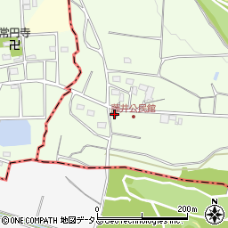 藤井公民館周辺の地図