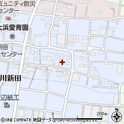 静岡県掛川市浜川新田736周辺の地図
