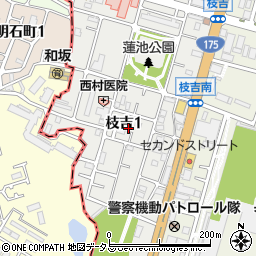 〒651-2133 兵庫県神戸市西区枝吉の地図