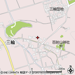 岡山県総社市三輪1375周辺の地図