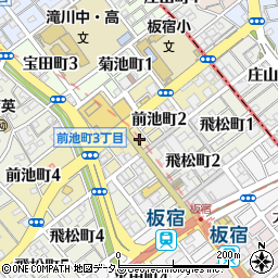 焼鳥のヒナタ 板宿店周辺の地図