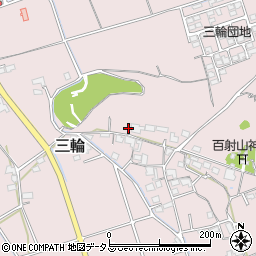 岡山県総社市三輪1365周辺の地図