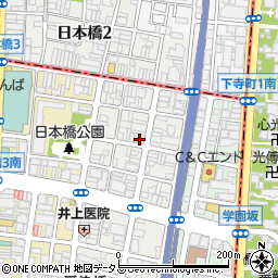 大阪府大阪市浪速区日本橋東1丁目周辺の地図