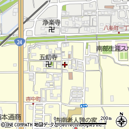 奈良県奈良市杏町385周辺の地図