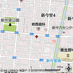 西牧医院周辺の地図