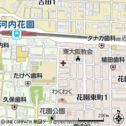 円応教旭教会周辺の地図