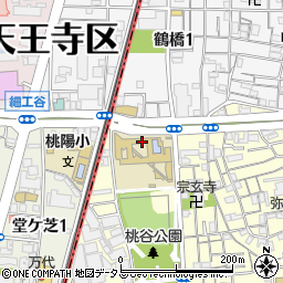 鶴橋会館老人憩の家周辺の地図