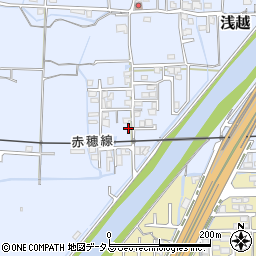 岡山県岡山市東区浅越261周辺の地図