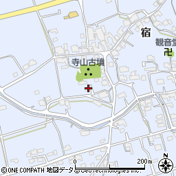 岡山県総社市宿601-2周辺の地図