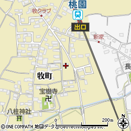 三重県津市牧町335周辺の地図