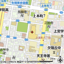 大阪国際交流センターホテル周辺の地図