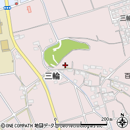 岡山県総社市三輪1362-3周辺の地図