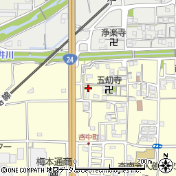 奈良県奈良市杏町333周辺の地図