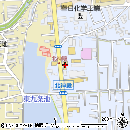 株式会社奈良マツダ　中古車総括部周辺の地図