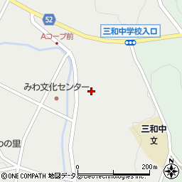 広島県三次市三和町上板木632周辺の地図