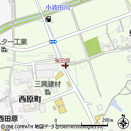 三重県名張市東田原1347-1周辺の地図