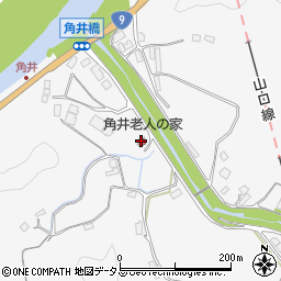 角井老人の家周辺の地図